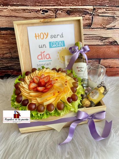 Cofre tabla de quesos