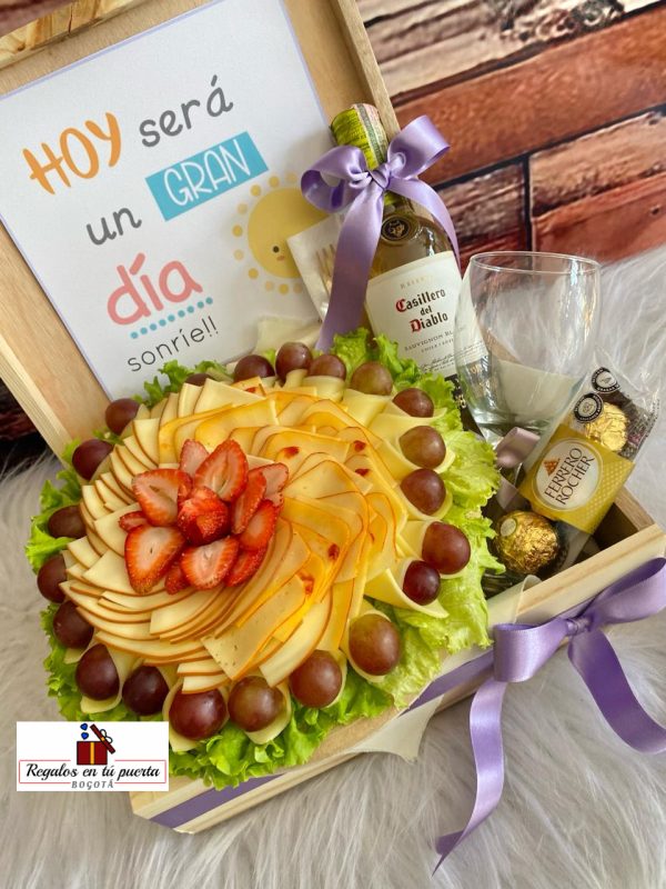 Cofre tabla de quesos - Imagen 2