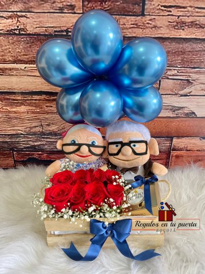 Caja pareja amor