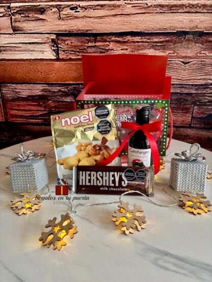 Caja felices fiestas