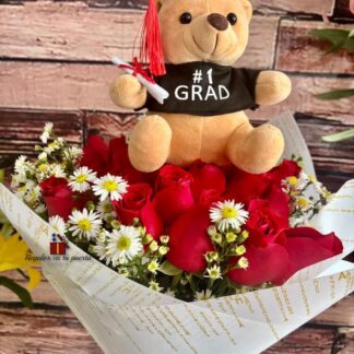 Rosas y oso grado